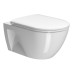 PURA ECO WC sedátko soft close, duroplast, bílá/chorm