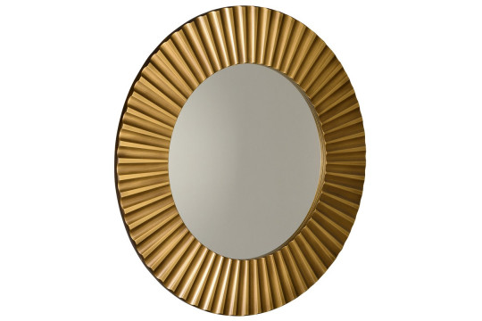 PRIDE zrcadlo v rámu, pr.90cm, bronz