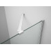 TRINITY CHROME čtvrtkruhový sprchový kout 900x900mm, matné sklo, levé