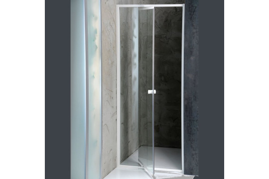 AMICO sprchové dveře výklopné 1040-1220x1850 mm, čiré sklo