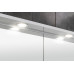 KAWA galerka s LED osvětlením 60x70x25,5cm, bílá