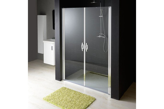 ONE sprchové dveře do niky dvoukřídlé 780-820 mm, čiré sklo, 6 mm