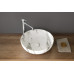 RONDANE keramické umyvadlo na desku Ø 41cm, bianco carrara