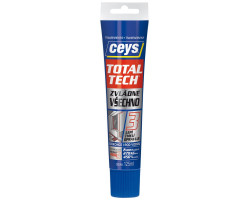 TOTAL TECH EXPRESS, lepidlo a tmel, 125ml, transparent