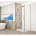 TRINITY GOLD MATT čtvercový sprchový kout 900x900mm, čiré sklo, levé