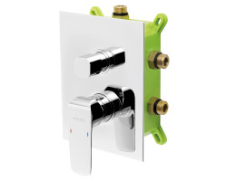 Podomítková baterie s boxem 3 vývody, TINA