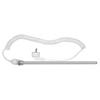 Elektrická topná tyč bez termostatu, kroucený kabel, 600 W