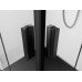 ZOOM BLACK čtvercový sprchový kout 800x800mm, rohový vstup