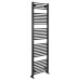 DIRECT otopné těleso s bočním připojením 450x1680 mm, černá mat