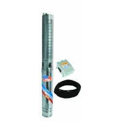 4" ELECTRA INOX 70/62 M - 25m kabel Článkové celonerezové vícestupňové ponorné čerpadlo