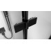 ZOOM BLACK čtvercový sprchový kout 800x800mm, rohový vstup