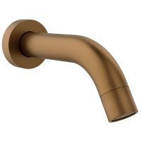 Nástěnná výtoková hubice, kulatá, 174mm, měď mat Nástěnná výtoková hubice, kulatá, 174mm, měď mat