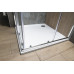 AGGA čtvercová sprchová zástěna 800x800mm, čiré sklo