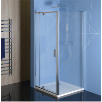 Easy Line obdélník/čtverec sprchový kout pivot dveře 800-900x800mm L/P varianta, brick sklo