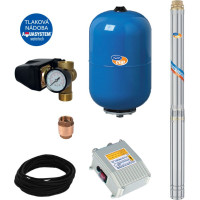 SUB CONTROL 50 - 3,5" ELECTRA 45/78 M Vodárna s ponorným čerpadlem a ovládacím elektroboxem