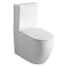 INFINITY WC kombi, Rimless, spodní/zadní odpad, bílá