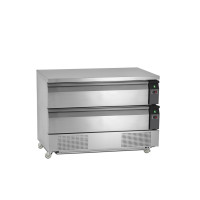 Kombinovaný chladicí / mrazicí stůl 2 zásuvky TEFCOLD UD2-3