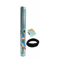 4" ELECTRA INOX 70/92 M Článkové celonerezové vícestupňové ponorné čerpadlo
