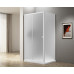 UGGA obdélníkový sprchový kout 1100x900mm, sklo Brick, bílá