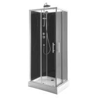 GRANVIK obdélníkový sprchový box 700x900x2180mm, čiré sklo