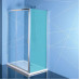 EASY LINE sprchové dveře 1500mm, čiré sklo