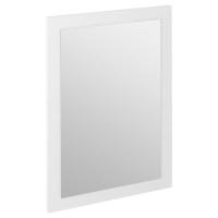 TREOS zrcadlo v rámu 750x500mm, bílá mat