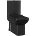 LARA WC sedátko, SLIM, Soft Close, černá mat
