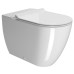 PURA WC mísa kombi spodní/zadní odpad, Swirlflush, 36x63cm, bílá ExtraGlaze