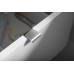 PULSE umyvadlová skříňka 75x52x45 cm, levá, bílá/antracit (PU075L)