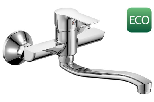 BARON ECO 6 l/min, nástěnná baterie, chrom