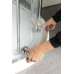 LUCIS LINE čtvrtkruhová sprchová zástěna 1200x900mm, L/R
