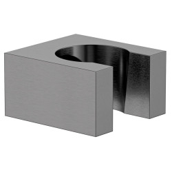 Držák sprchy hranatý, pevný, gun metal Držák sprchy hranatý, pevný, gun metal