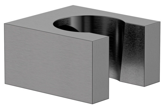 Držák sprchy hranatý, pevný, gun metal Držák sprchy hranatý, pevný, gun metal