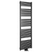 TONDI otopné těleso rovné 450x1690 mm, středové připojení, černá mat