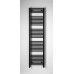 DIRECT otopné těleso s bočním připojením 450x1680 mm, černá mat