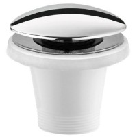 Vanová výpust 6/4", click-clack, chrom Vanová výpust 6/4", click-clack, chrom