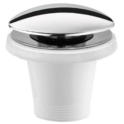 Vanová výpust 6/4", click-clack, chrom