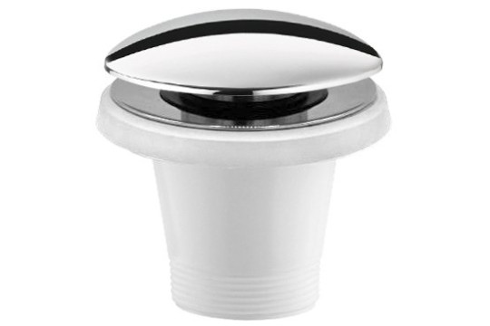 Vanová výpust 6/4", click-clack, chrom