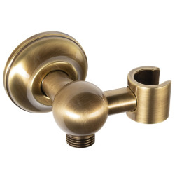 ANTEA držák sprchy s vyústěním, bronz