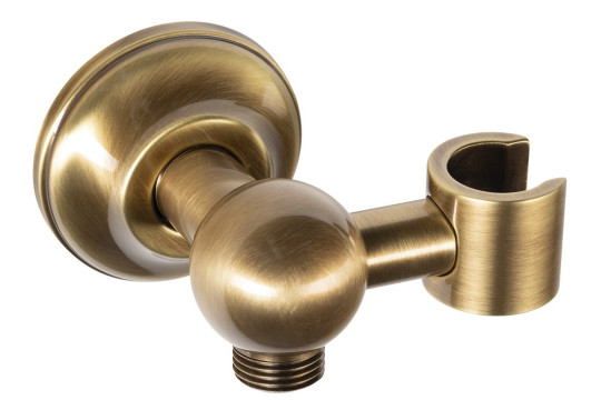 ANTEA držák sprchy s vyústěním, bronz