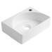 RUBIC keramické umývátko 34x25cm, bílá