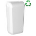 ECOLORED odpadkový koš nástěnný s víkem 23l, ABS, Soft Touch, bílá