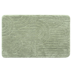 RIST koupelnová předložka, 50x80cm, 100% polyester, protiskluz, zelená
