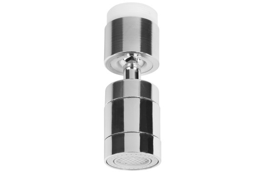 Perlátor s kloubem a přepínačem, redukce M22x1 a M24x1, ABS/chrom