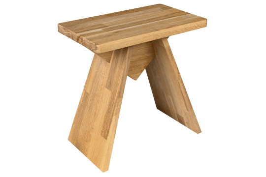 ASTYLE stolička 40x41x25cm, masiv přírodní dub