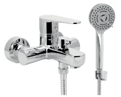 Vanová nástěnná baterie Titania Fresh ECO, 100 mm, chrom