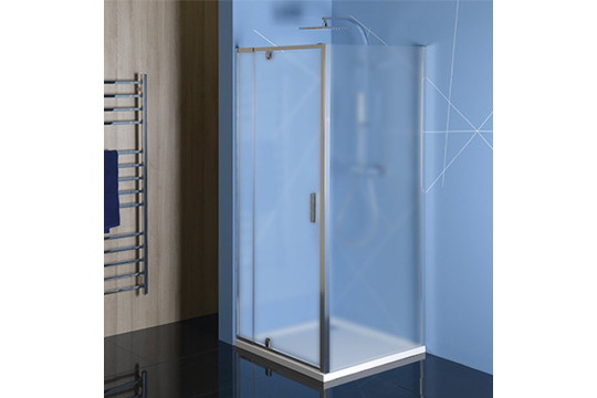 Easy Line obdélník/čtverec sprchový kout pivot dveře 900-1000x900mm L/P varianta, brick sklo