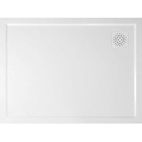 XENA sprchová vanička z litého mramoru, obdélník 120x90cm, bílá XENA sprchová vanička z litého mramoru, obdélník 120x90cm, bílá