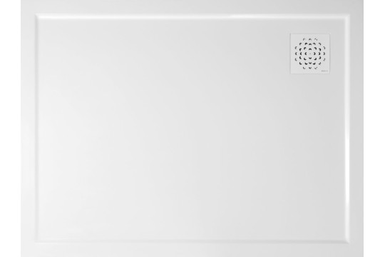 XENA sprchová vanička z litého mramoru, obdélník 120x90cm, bílá