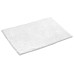 CHENILL koupelnová předložka 50x80cm, 100% polyester, bílá